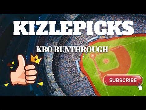 kbo picks tonight.